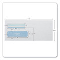 Double Window Redi-seal Security-tinted Envelope, #10, Commercial Flap, Redi-seal Closure, 4.13 X 9.5, White, 500/box