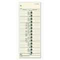 Time Clock Cards, Replacement For M-33, One Side, 3.5 X 9, 500/box Time Clock Cards, Replacement For M-33, One Side, 3.5 X 9, 500/box