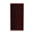 Alera Valencia Series Bookcase, Five-shelf, 31.75w X 14d X 64.75h, Mahogany