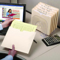 Manila File Jackets, 2-ply Straight Tab, Letter Size, Manila, 100/box