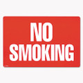 Two-sided Signs, No Smoking/no Fumar, 8 X 12, Red Two-sided Signs, No Smoking/no Fumar, 8 X 12, Red