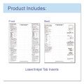 Sheet Protectors With Index Tabs, Assorted Color Tabs, 2", 11 X 8.5, 5/set