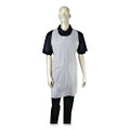 Poly Apron, 24 X 42, One Size Fits All, White, 100/pack, 10 Packs/carton