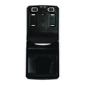 Ultrafold Multifold/c-fold Towel Dispenser, 11.75 X 6.25 X 18, Black Pearl