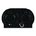 Standard Twin Toilet Tissue Dispenser, 13 X 8 3/4, Black