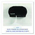 Standard Twin Toilet Tissue Dispenser, 13 X 8 3/4, Black