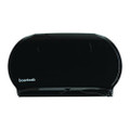 Jumbo Twin Toilet Tissue Dispenser, 20 1/4 X 12 1/4, Black