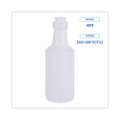 Handi-hold Spray Bottle, 16 Oz, Clear, 24/carton