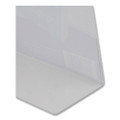 Clear Plastic Sign Holder, Stand-up, Slanted, 8 1/2 X 11