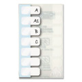 Laser Printable Index Tabs, 1/12-cut Tabs, White, 0.44" Wide, 675/pack