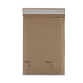 Natural Self-seal Cushioned Mailer, #0, Barrier Bubble Lining, Self-adhesive Closure, 6 X 10, Natural Kraft, 200/carton