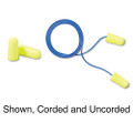 E-a-rsoft Yellow Neon Soft Foam Earplugs, Corded, Regular Size, 200 Pairs