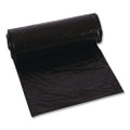 Low-density Can Liners, 33 Gal, 1.6 Mil, 23" X 39", Black, 100/carton
