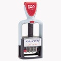 Model S 360 Two-color Message Dater, 1.75 X 1, "faxed," Self-inking, Blue/red Model S 360 Two-color Message Dater, 1.75 X 1, "faxed," Self-inking, Blue/red