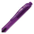 Energel-x Gel Pen, Retractable, Medium 0.7 Mm, Violet Ink, Violet Barrel, Dozen