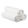 Draw-tuff Institutional Draw-tape Can Liners, 12 Gal, 0.7 Mil, 28" X 24", White, 300/carton
