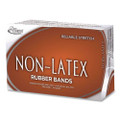 Non-latex Rubber Bands, Size 33, 0.04" Gauge, Orange, 1 Lb Box, 720/box