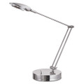 Adjustable Led Task Lamp With Usb Port, 11"w X 6.25"d X 26"h, Brushed Nickel Adjustable Led Task Lamp With Usb Port, 11"w X 6.25"d X 26"h, Brushed Nickel