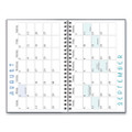 Recycled Academic Weekly/monthly Appointment Planner, 8 X 5, Black Cover, 13-month (aug To Aug): 2022 To 2023