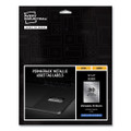 Permatrack Metallic Asset Tag Labels, Laser Printers, 0.75 X 2, Metallic Silver, 30/sheet, 8 Sheets/pack