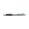 Comfort Grip Gel Pen, Retractable, Medium 0.7 Mm, Black Ink, Silver Barrel, 36/pack