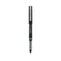 Precise V7 Roller Ball Pen, Stick, Fine 0.7 Mm, Black Ink, Black Barrel, Dozen