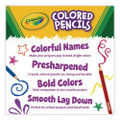 Short-length Colored Pencil Set, 3.3 Mm, 2b (#1), Assorted Lead/barrel Colors, 36/pack