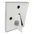 Clear Box Frame, Plastic, 8 1/2 X 11 Insert, Clear