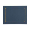 Certificate/document Cover, 8 1/2 X 11 / 8 X 10 / A4, Navy, 6/pack