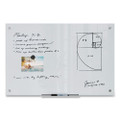 Magnetic Glass Dry Erase Board Value Pack, 36 X 24, White