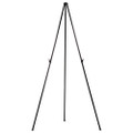 Instant Easel, 61 1/2", Black, Steel, Heavy-duty