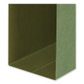 Box Bottom Hanging File Folders, Legal Size, 1/5-cut Tab, Standard Green, 25/box - VISUNV14153