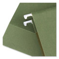 Box Bottom Hanging File Folders, Legal Size, 1/5-cut Tab, Standard Green, 25/box - VISUNV14153