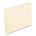 Manila Reinforced File Jackets, 2-ply Straight Tab, Legal Size, Manila, 50/box