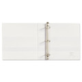 Durable View Binder With Durahinge And Ezd Rings, 3 Rings, 1.5" Capacity, 11 X 8.5, White, (9401)