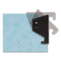 Hanging Classification Folders With Dividers, Letter Size, 2 Dividers, 2/5-cut Tab, Blue