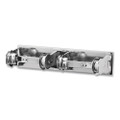 Locking Toilet Tissue Dispenser, 12 3/8 X 4 1/2 X 2 3/4, Chrome