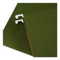 Hanging File Folders, Letter Size, 1/3-cut Tab, Standard Green, 25/box