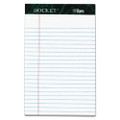 Docket Ruled Perforated Pads, Narrow Rule, 50 White 5 X 8 Sheets, 6/pack Docket Ruled Perforated Pads, Narrow Rule, 50 White 5 X 8 Sheets, 6/pack