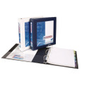 Framed View Heavy-duty Binders, 3 Rings, 1.5" Capacity, 11 X 8.5, White
