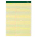 Double Docket Ruled Pads, Pitman Rule Variation (offset Dividing Line - 3" Left), 100 Canary 8.5 X 11.75 Sheets, 6/pack Double Docket Ruled Pads, Pitman Rule Variation (offset Dividing Line - 3" Left), 100 Canary 8.5 X 11.75 Sheets, 6/pack