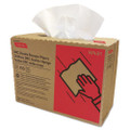 Tuff-job Double Recrepe Wipers, 9.25 X 12.5, White, 110/box, 12 Boxes/carton Tuff-job Double Recrepe Wipers, 9.25 X 12.5, White, 110/box, 12 Boxes/carton