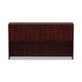 Alera Valencia Series Hutch With Doors, 64.75w X 15d X 35.38h, Mahogany