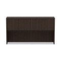 Alera Valencia Series Hutch With Doors, 64.75w X 15d X 35.38h, Espresso