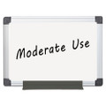 Value Melamine Dry Erase Board, 36 X 48, White, Aluminum Frame Value Melamine Dry Erase Board, 36 X 48, White, Aluminum Frame