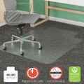 Supermat Frequent Use Chair Mat For Medium Pile Carpet, 46 X 60, Wide Lipped, Clear Supermat Frequent Use Chair Mat For Medium Pile Carpet, 46 X 60, Wide Lipped, Clear