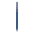 Razor Point Ii Super Fine Line Porous Point Pen, Stick, Extra-fine 0.2 Mm, Blue Ink, Blue Barrel, Dozen