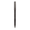 Razor Point Fine Line Porous Point Pen, Stick, Extra-fine 0.3 Mm, Black Ink, Black Barrel, Dozen