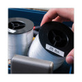 Tc Tape Cartridges For P-touch Labelers, 0.5" X 25.2 Ft, Black On White, 2/pack