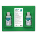 Emergency Eyewash Station, 16 oz Bottle, 2 Bottles/Station